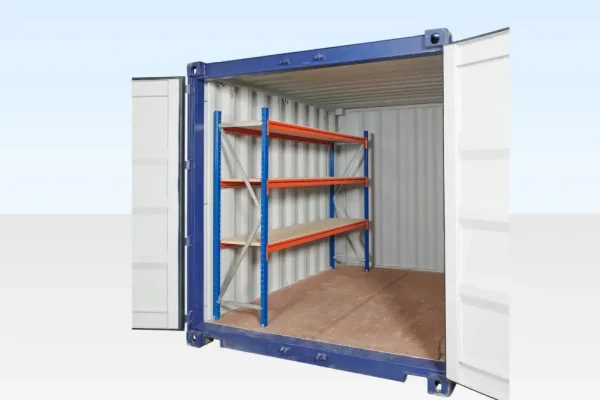Adjustable, Heavy Duty Two Tier Container Racking (Single Bay ...