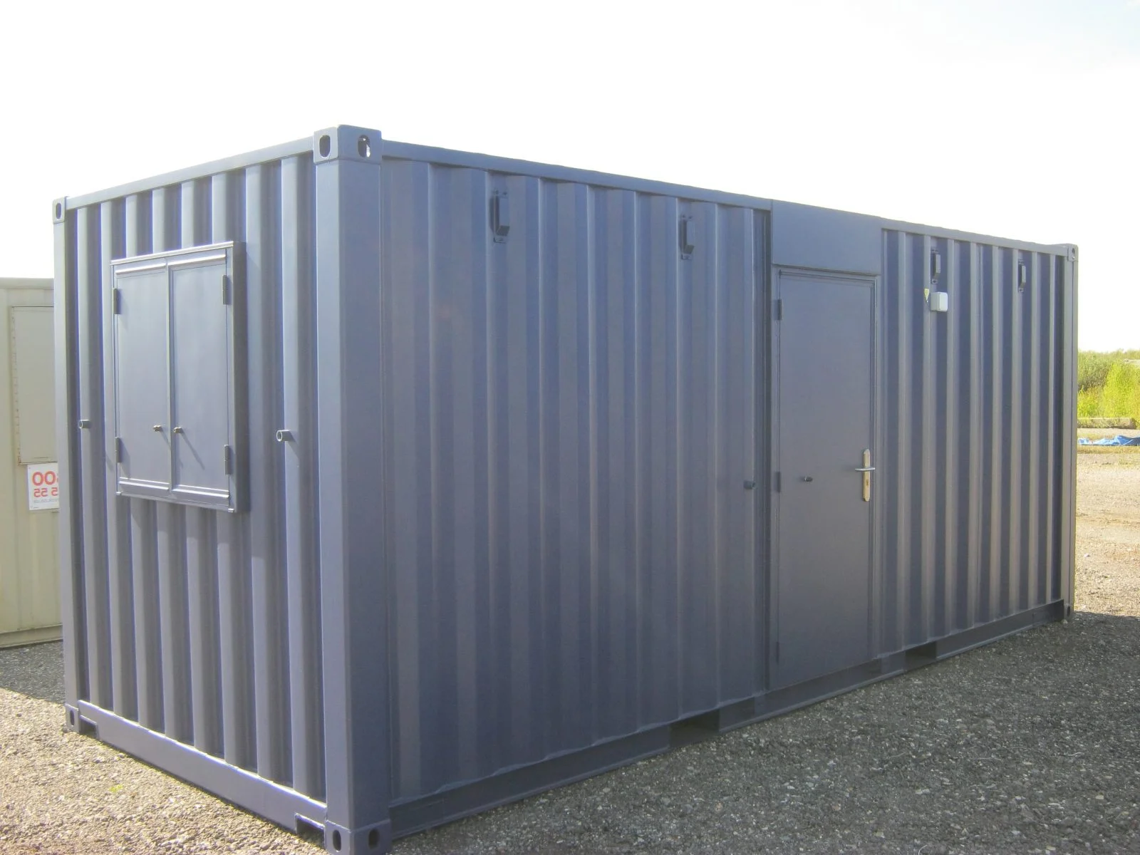 20Ft x 8Ft Steel Anti-Vandal Office Cabin - Image 2
