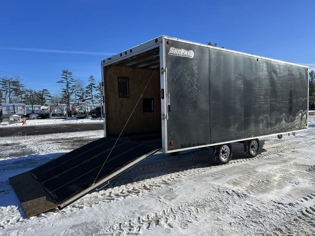 2008 Sno Pro 101×20 Aluminum 4-Place w/Interior Spare Mount, Mats & Guides - Image 13