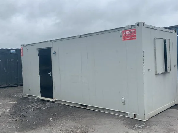 20Ft x 8Ft Steel Anti-Vandal Office Cabin - Image 3