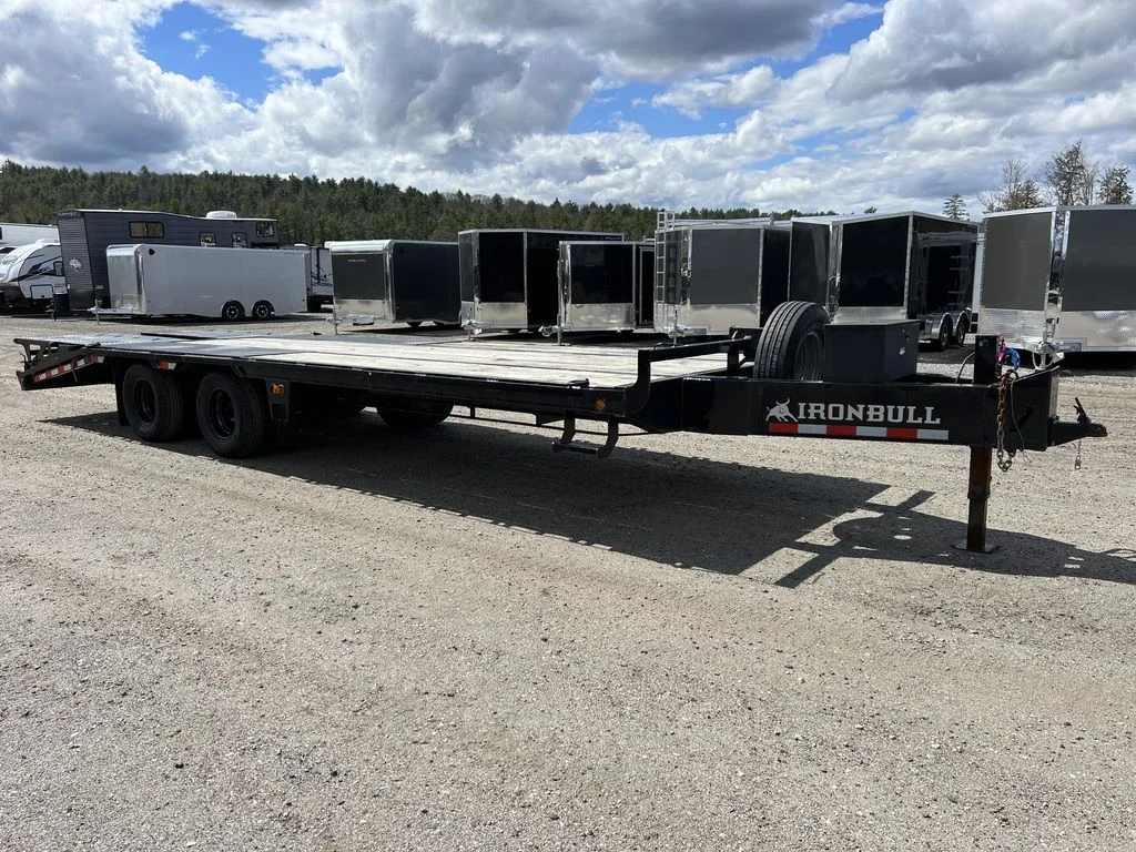 2022 Iron Bull Trailers 8.5×25 22K Deckover Equipment Hauler w/Rampage Ramps - Image 3