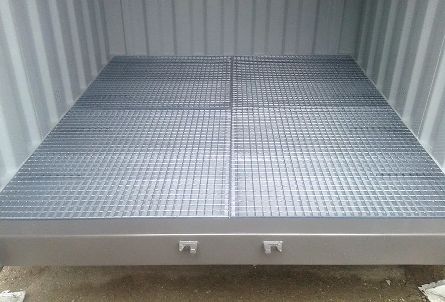 20Ft X 8Ft Open Side Bunded Open Mesh Floor Store - Image 4
