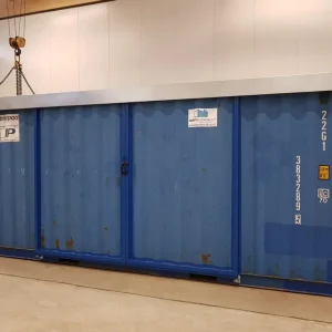 20ft Hi Cube Container (9′ 6″ high) suitable for IBC storage Sliding Door