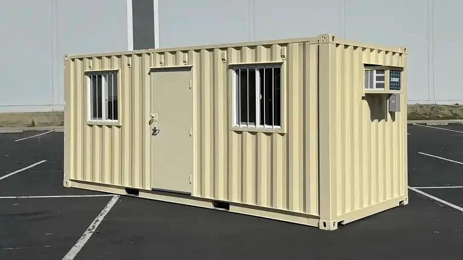 20ft Ground Level Office Container – Portable, Secure & Fully Equipped Onsite Workspace - Image 4
