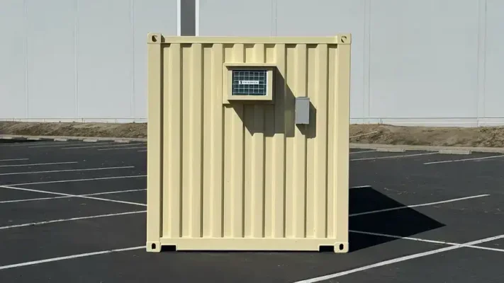 20ft Ground Level Office Container – Portable, Secure & Fully Equipped Onsite Workspace - Image 2