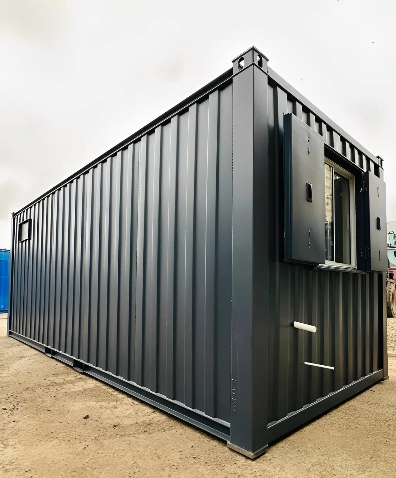 21ft x 8ft Office / Canteen Cabin – Refurbished Anti-Vandal Portable Building - Image 7