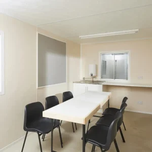 24Ft x 9Ft Steel Anti-Vandal Canteen Cabin