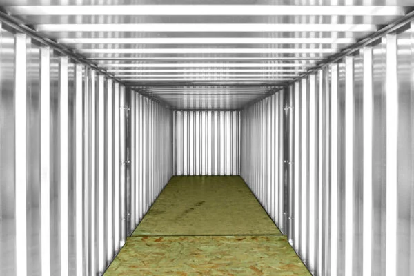 6M X 2.1M End Linked Flat Packed Container Bundle (Galvanised) - Image 3