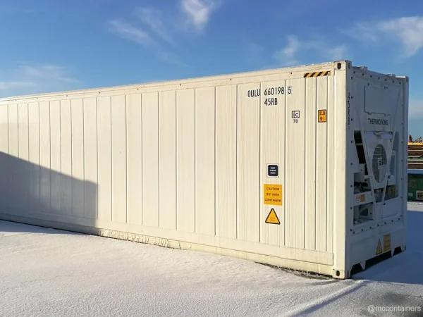 40ft High Cube Reefer Container – Container Home Solutions LLC