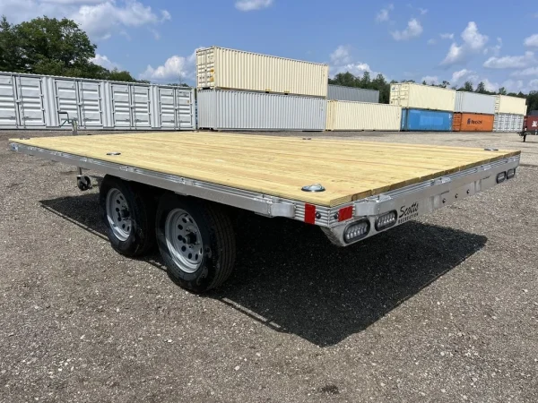 Aluminum Deck Over Equipment Trailer w/D-Rings – Container Home ...