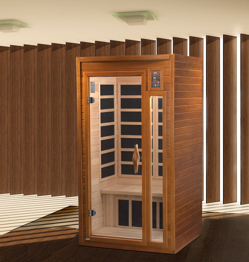 Dynamic "Barcelona Elite" 1-2 Person Ultra Low EMF Far IR Sauna (DYN-6106-01 Elite) - Image 6
