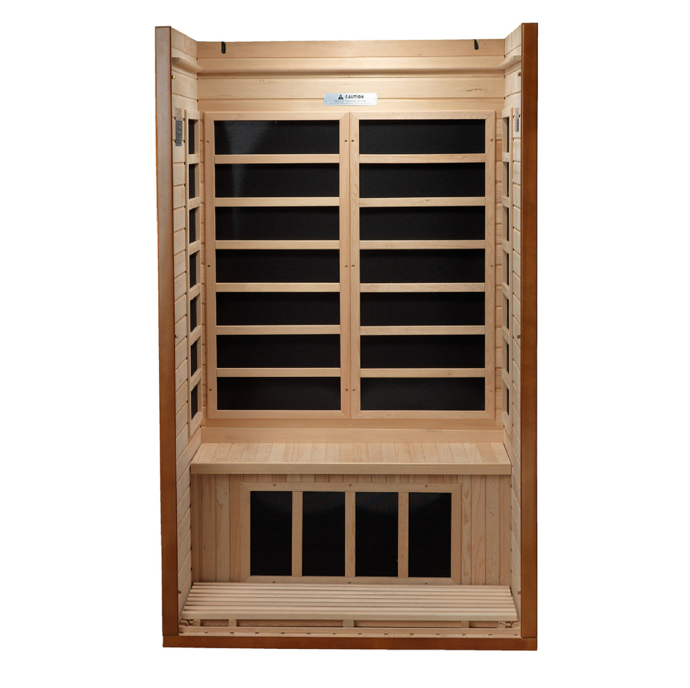 Dynamic "Barcelona Elite" 1-2 Person Ultra Low EMF Far IR Sauna (DYN-6106-01 Elite) - Image 4