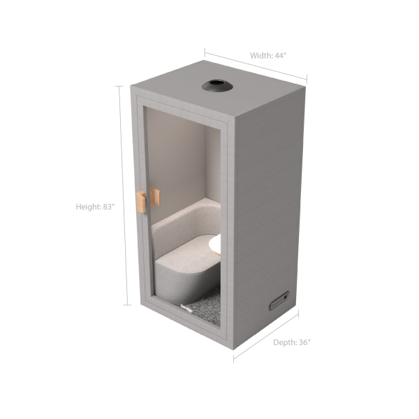 Tuesday Podd Bureau “Tuesday” Pod – Container Home Solutions LLC